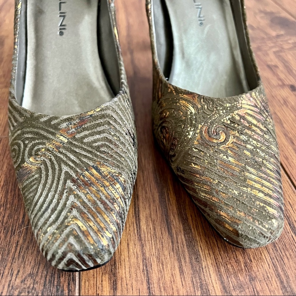 Vintage Bellini Leather Heels Size 7 - Picture 7 of 10
